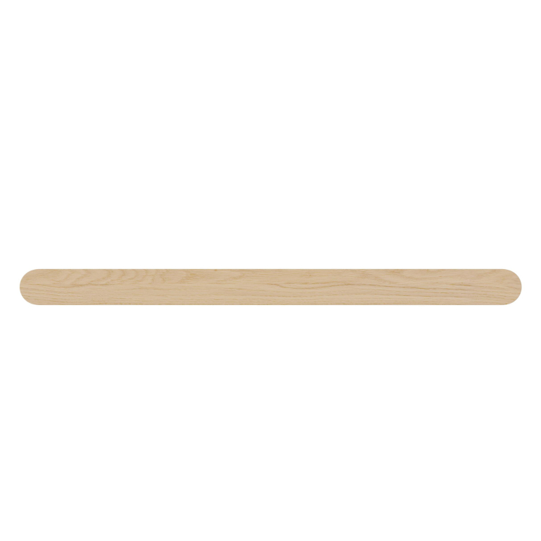 Bolia Nob wandkapstok 78cm wit gepigmenteerd eiken