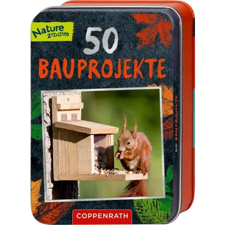 Coppenrath Verlag 50 Bauprojekte - Nature Zoom (Blechdose)