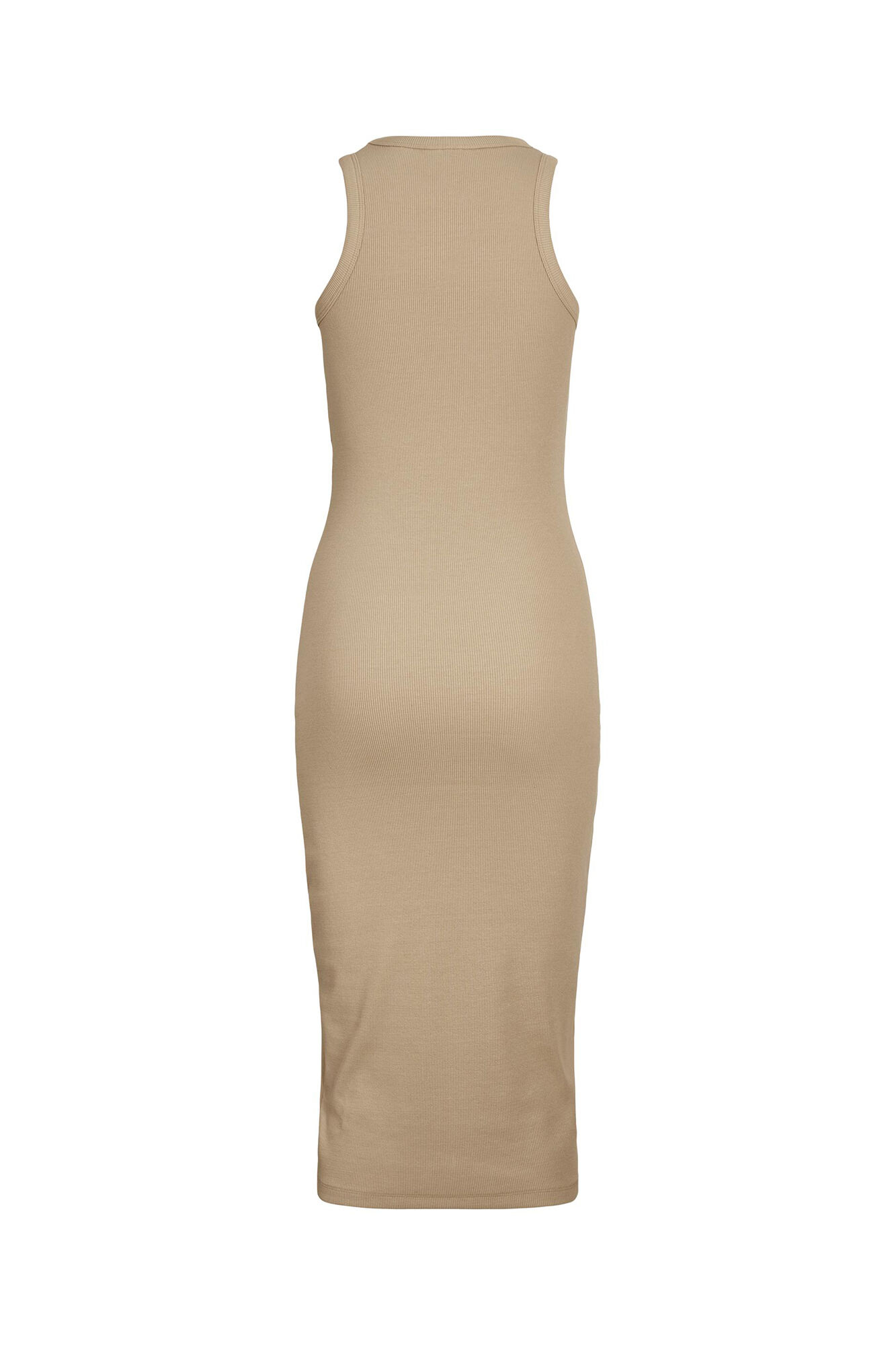 Vestido midi com alças