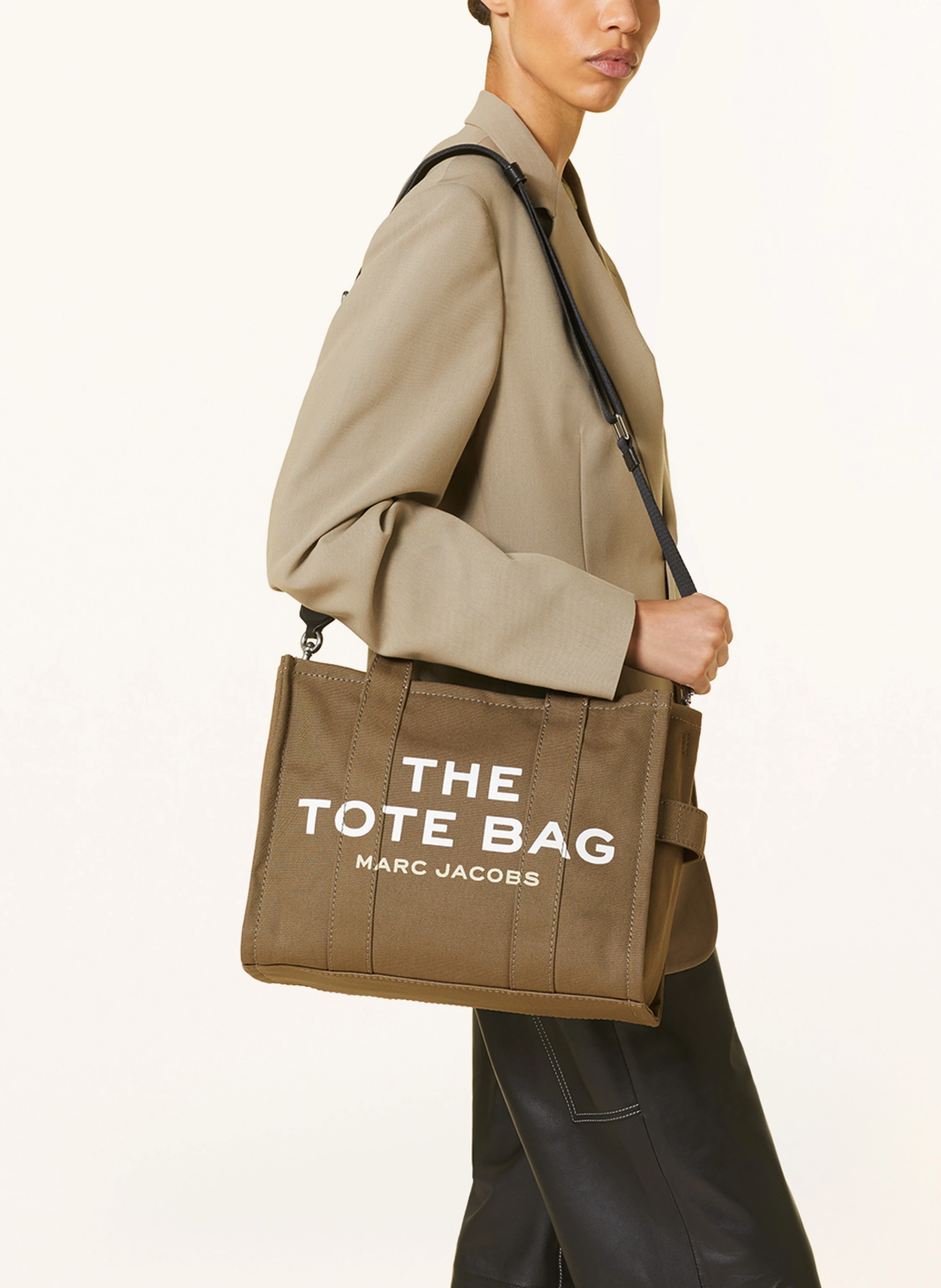MARC JACOBS Shopper THE MEDIUM TOTE BAG CANVAS