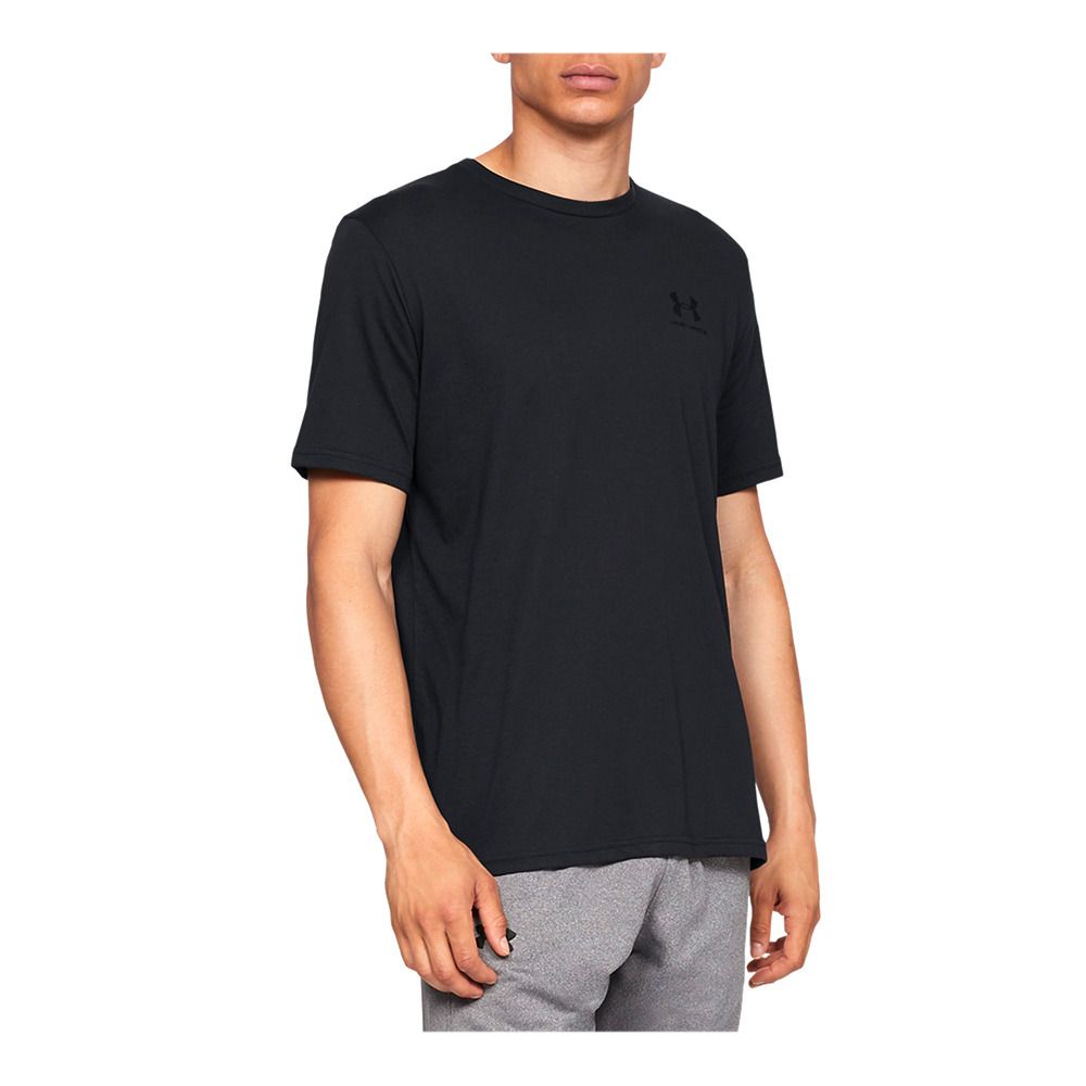 Under Armour SPORTSTYLE LC - Tee-shirt Homme noir