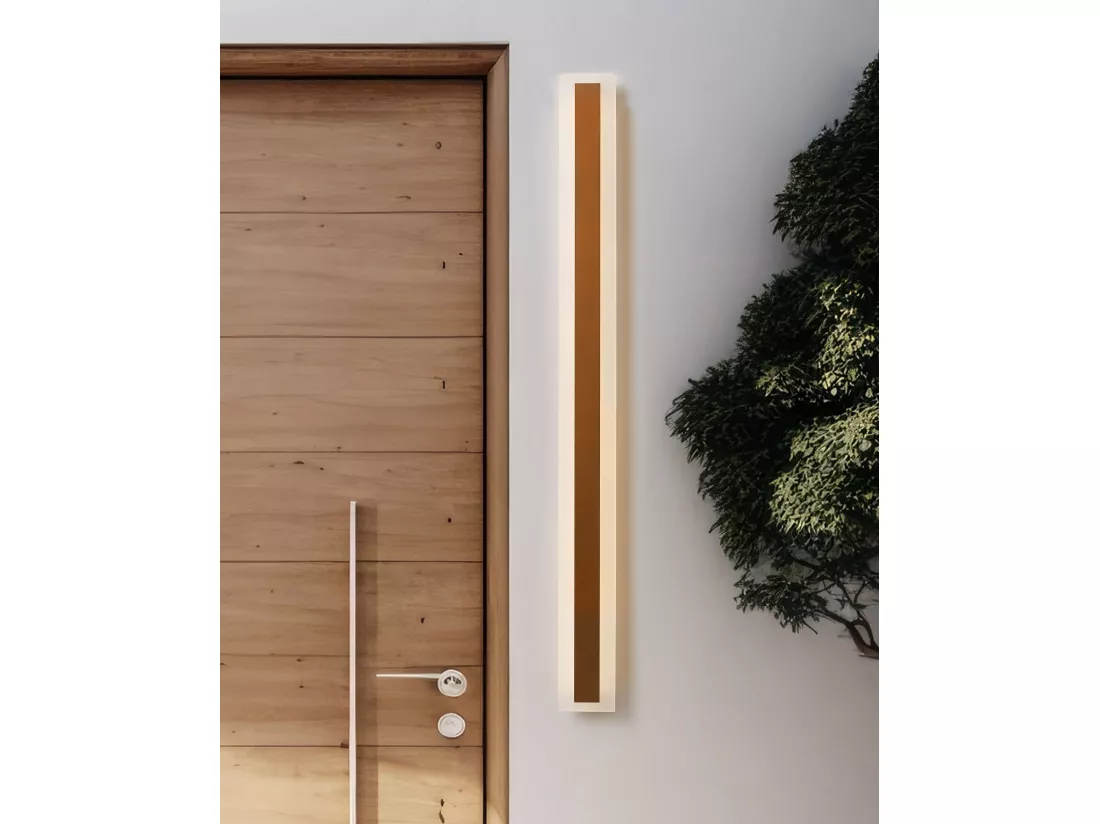 Lampe murale LED pour l'extérieur ROSALIE Doré