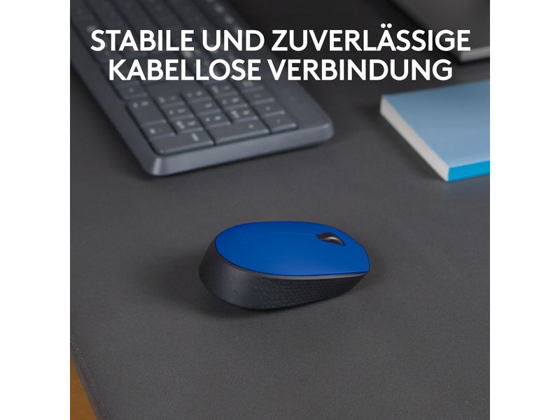 Logitech Mobile Maus M171 , kabellos Kleine Wireless-Maus für Links- & Rechtshänder mit bis zu 12 Monaten Batterielaufzeit