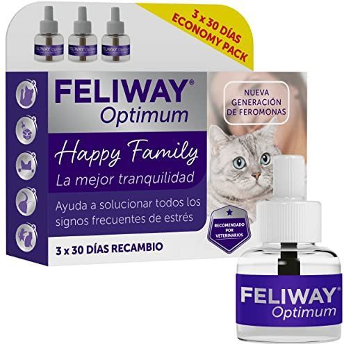 FELIWAY - Optimum - Kalmeringsmiddel - 3 Navullingen van 48 ml