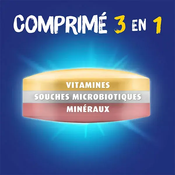 Suplemento alimentar Bion 3 Vitality - Tratamento de 2 meses - 60 comprimidos