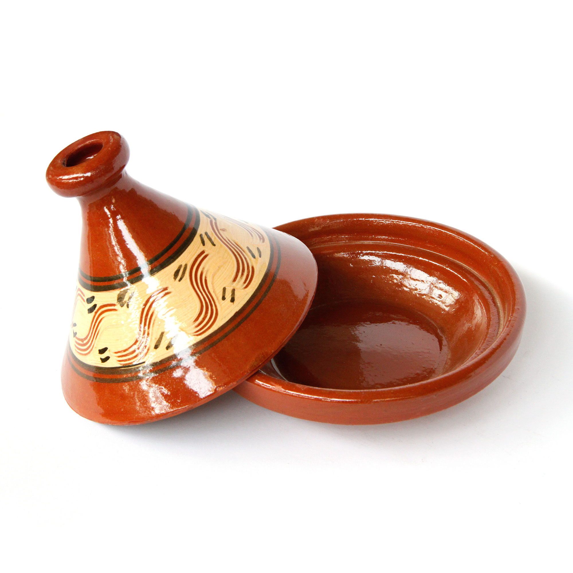 Tajine 'Khenifra', braun, multicolor, Ø 20 cm zu 9,00