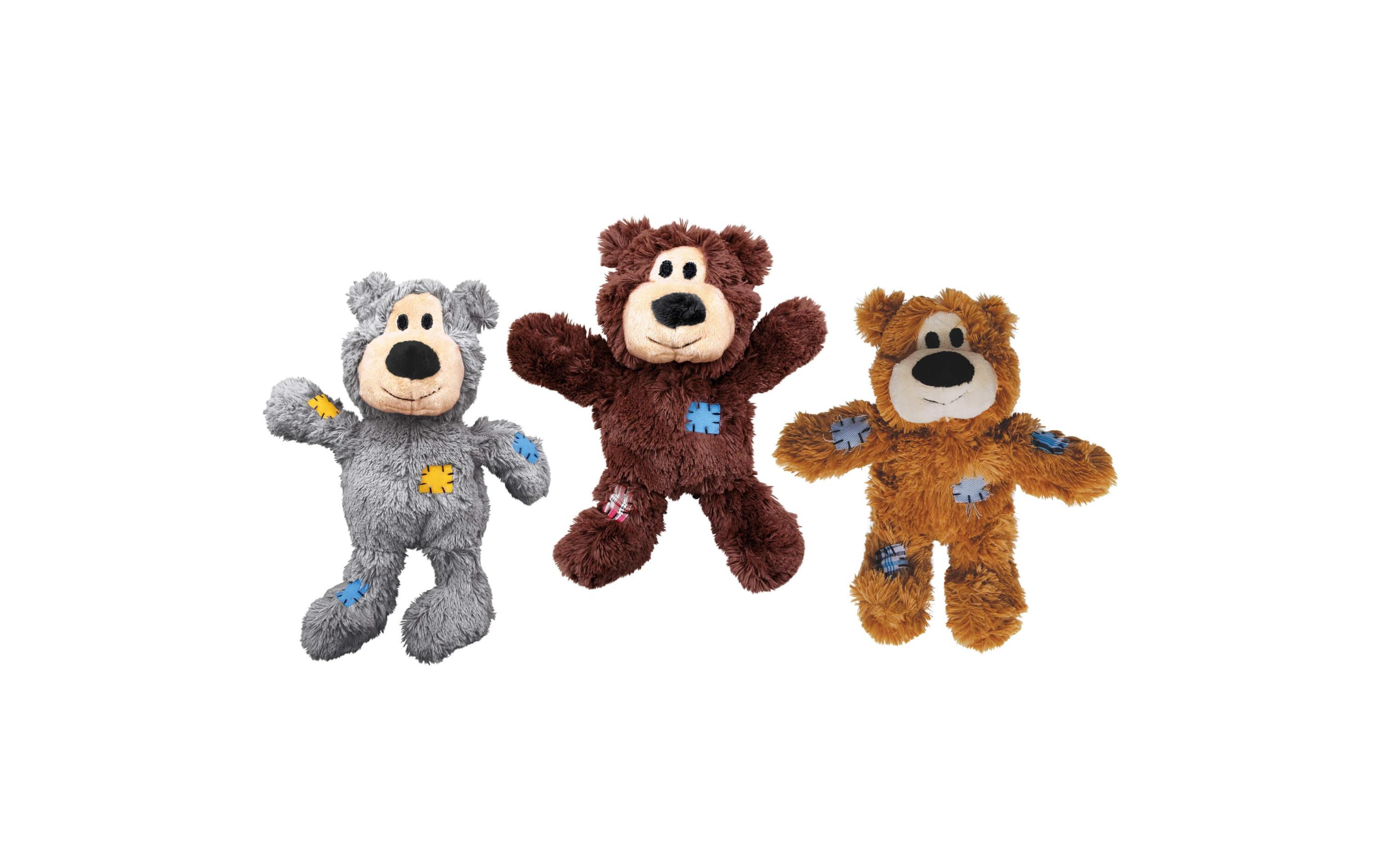 Hunde-Spielzeug Wild Knots Bär, S/M, assortiertKuschelweiche Plüschspielzeuge für Hunde