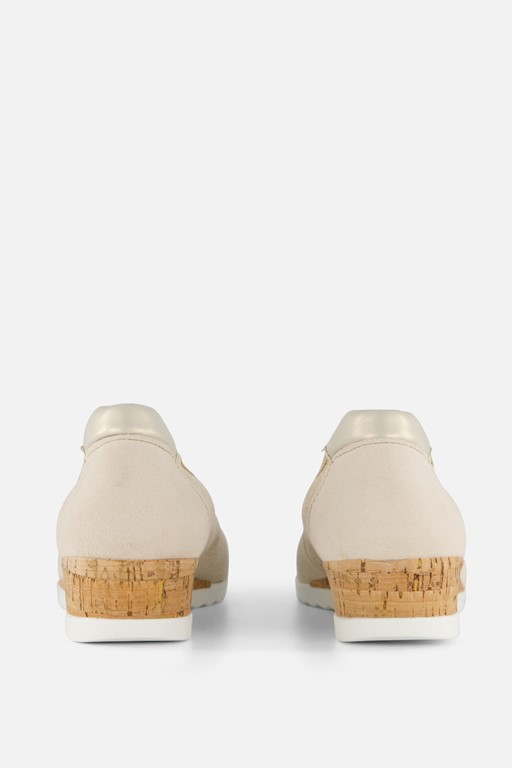 Feyn Ellie 08 Instappers beige Textiel