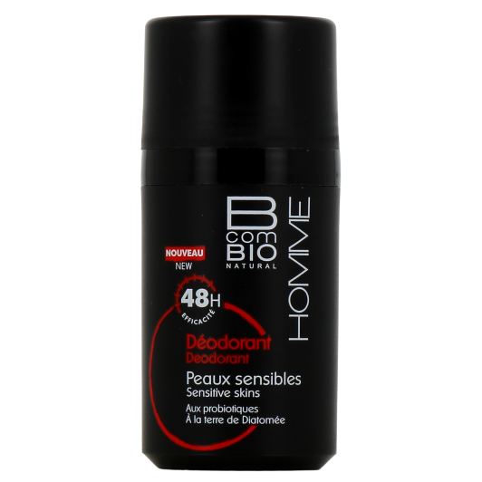B com Bio déodorant homme 48h peaux sensibles