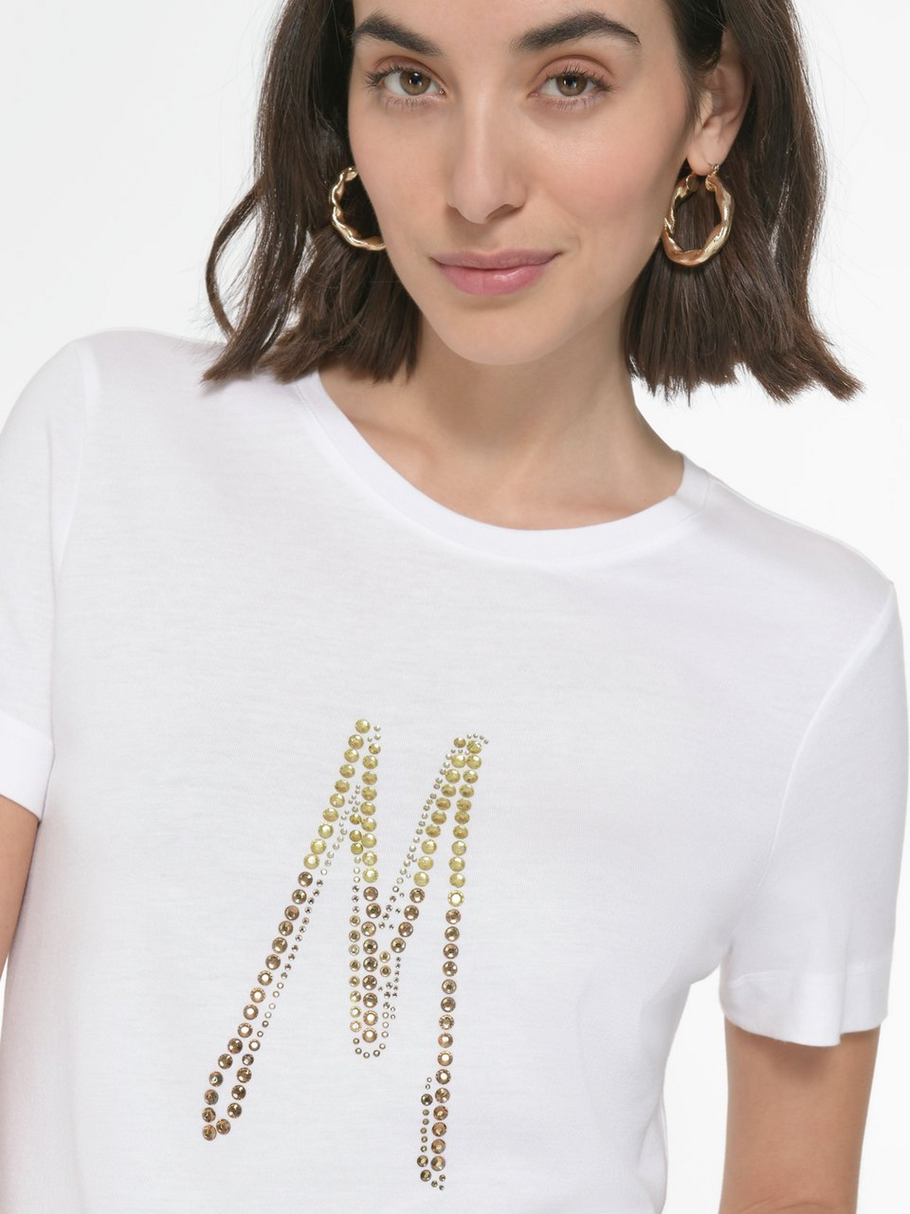 Rundhals-Shirt