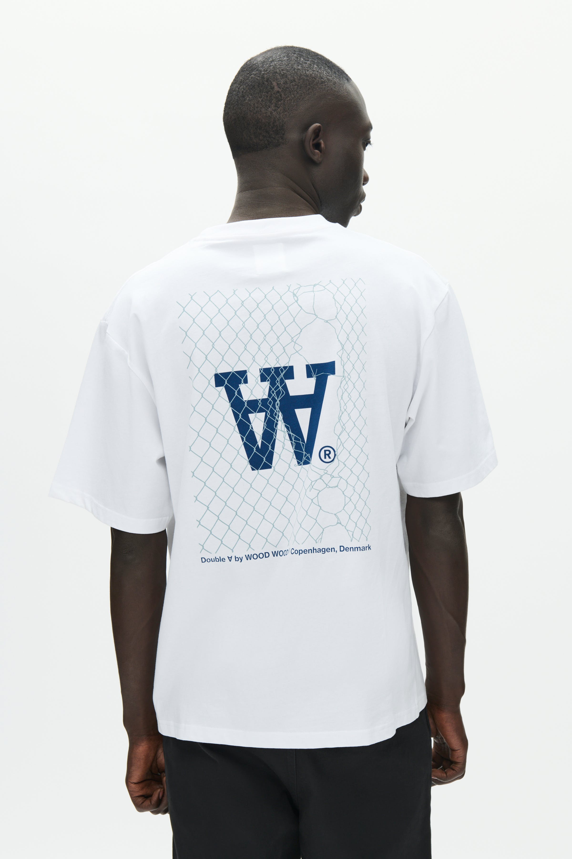DOUBLE A BY W.W. MEN WWLiam T-shirt fence