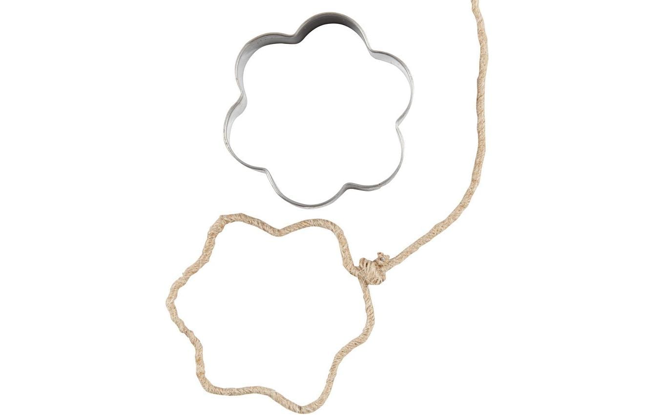 Guetzli-Ausstecher-Set 8 cm 5 Stück, BlumeKeks-Ausstecher