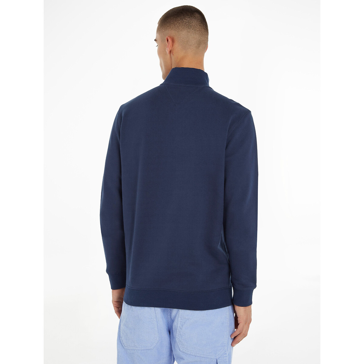 TOMMY JEANS<br>Suéter com gola alta e meio zíper