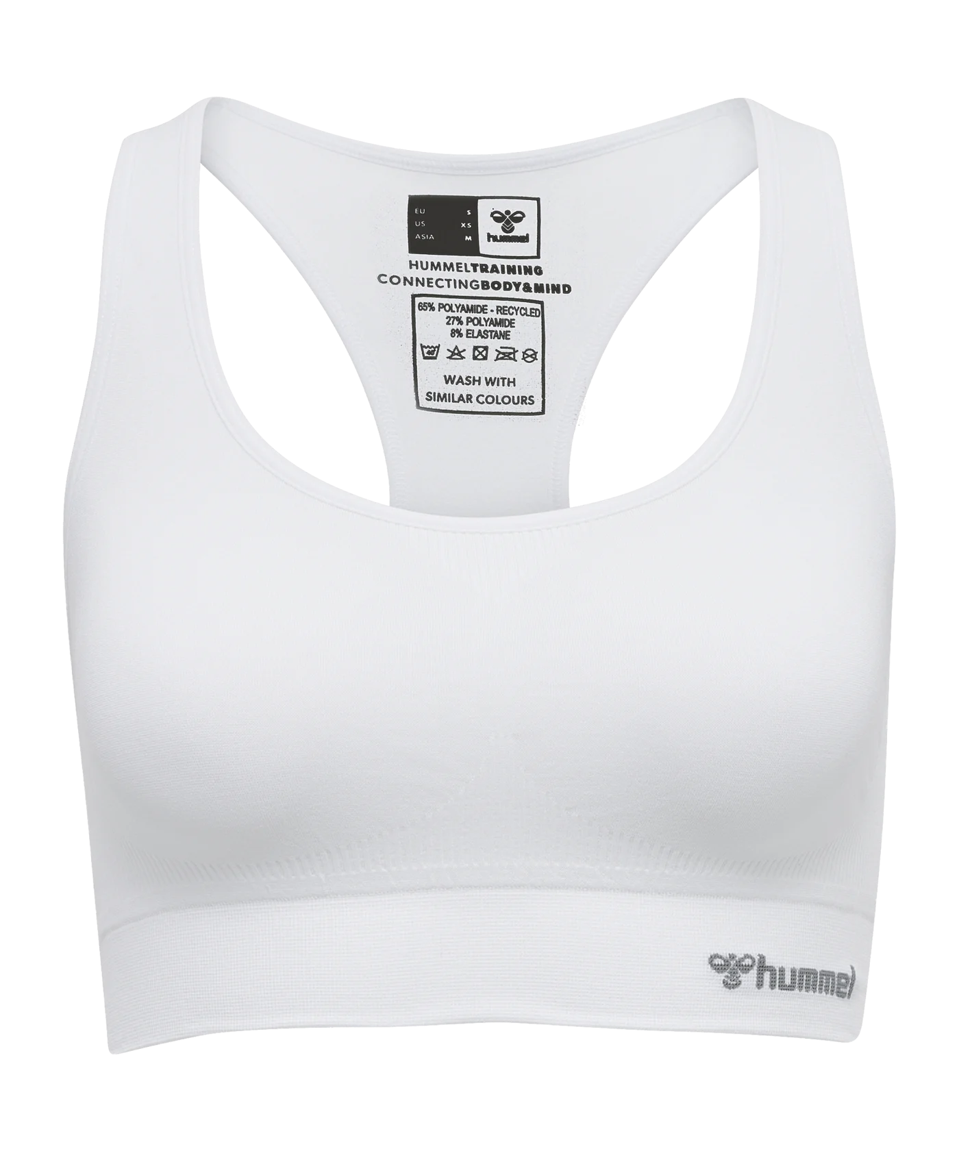 Hummel hmlTIF Seamless Sport-BH Damen Weiss F9001