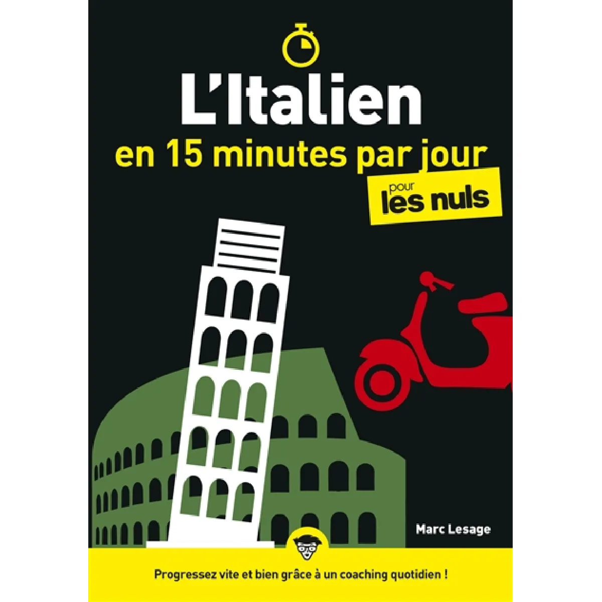 L'italien en 15 minutes par jour pour les nuls · Occasion