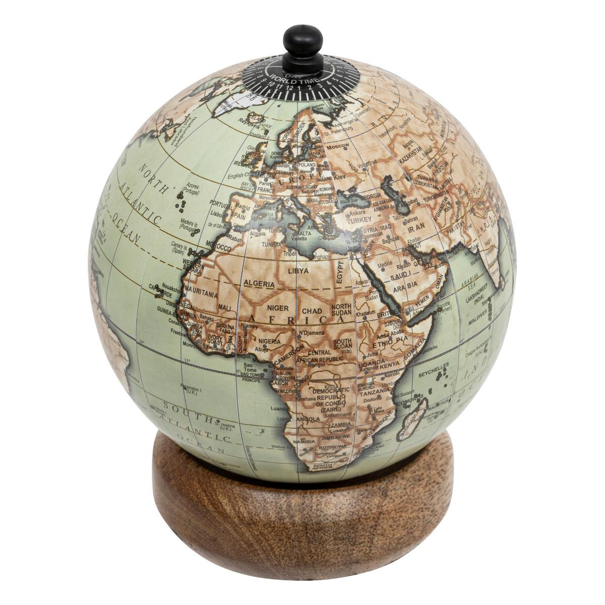 GLOBE MANGUIER BE VINTAGE H.13.5CM