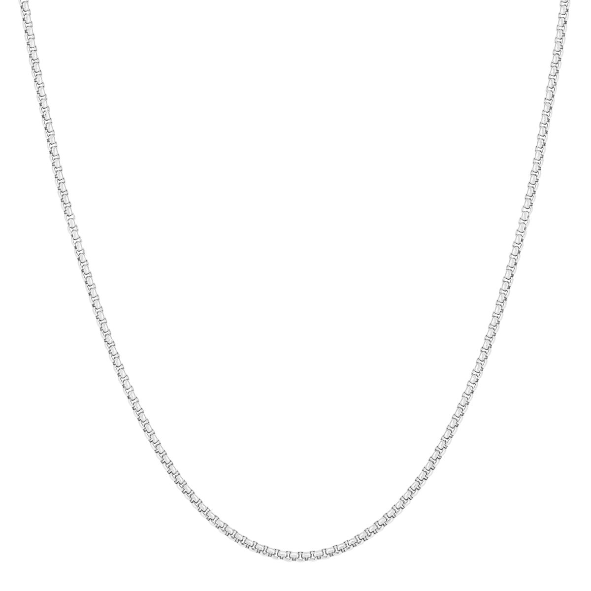 Chaîne acier maille jaseron 50 cm