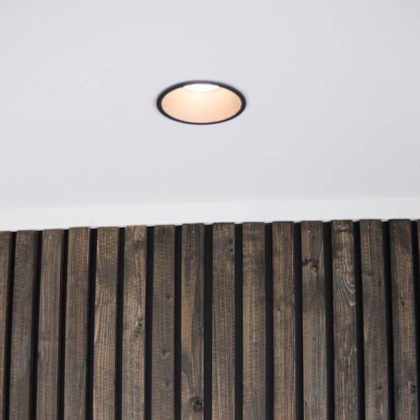 Namron Alfa Soft Trimless Downlight WarmDim 10W matt sort