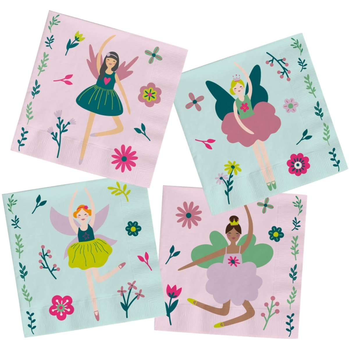 Ballerina Servetten 33cm 20st