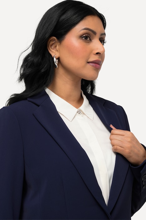 Blazer, Reverskragen, Klappentaschen, Knopfverschluss