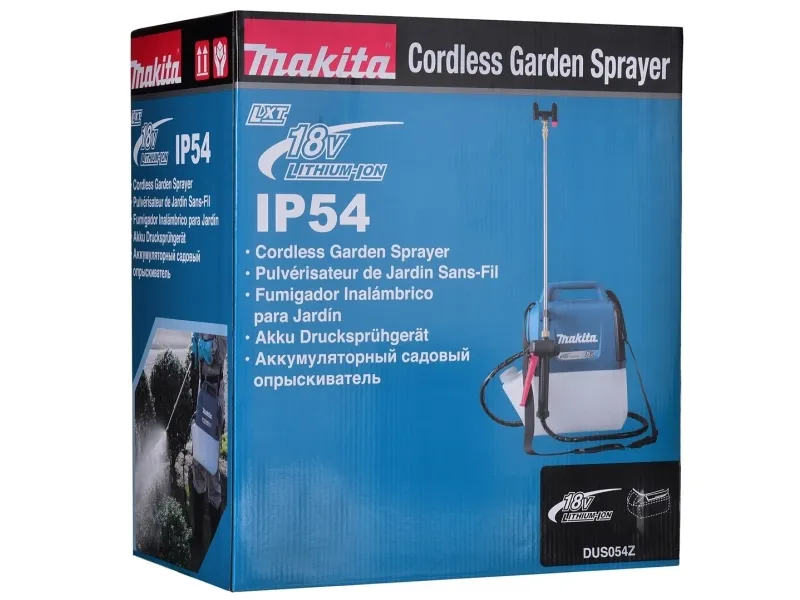 Makita - Havesprøjte - ledningfri - 18 V - 3.2 kg - for Makita BL1820B, BL1850B, DC18RC, DC18RD, DC18SE, DC18SF, LXT BL1820B - SOLO