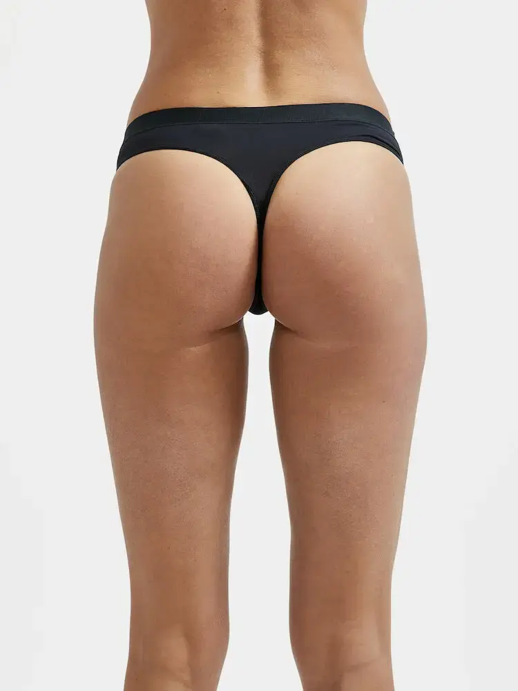 Craft Core Dry String Onderbroek Zwart Dames
