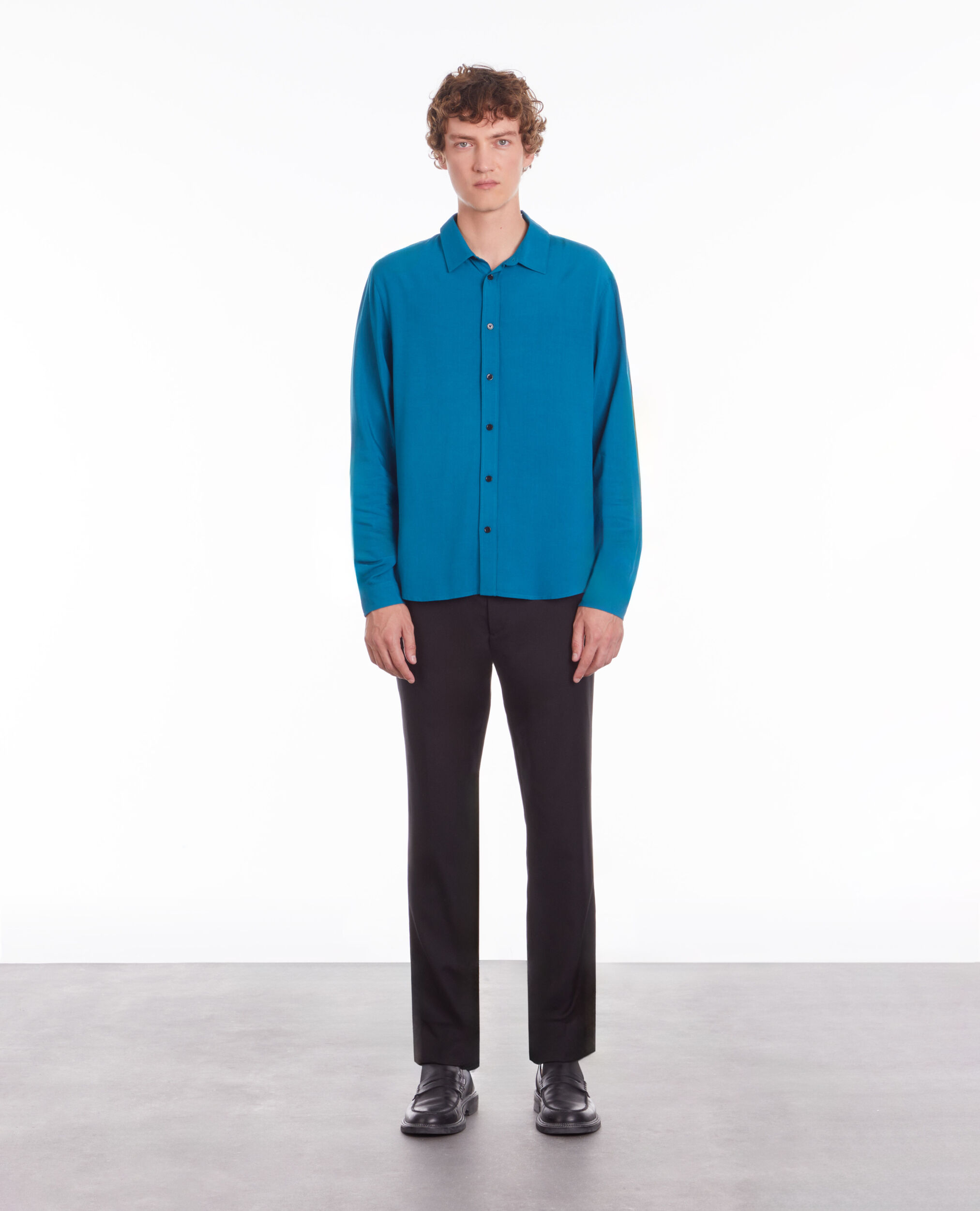 Chemise bleue