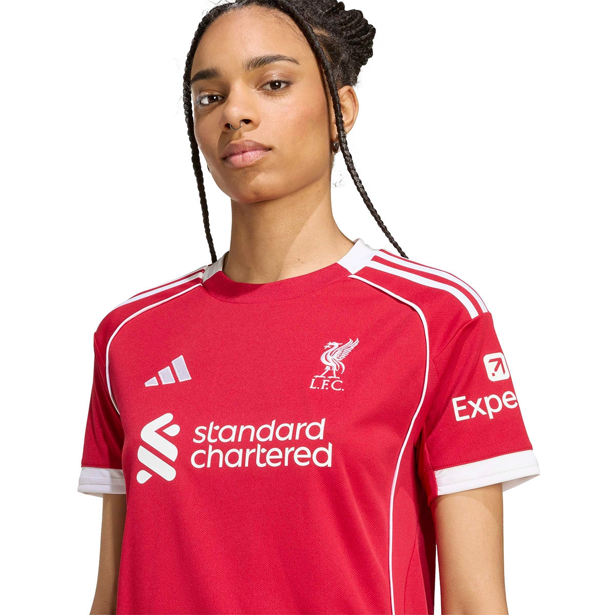 Camisola adidas Liverpool FC Primeiro Equipamento 2025-2026 Mulher