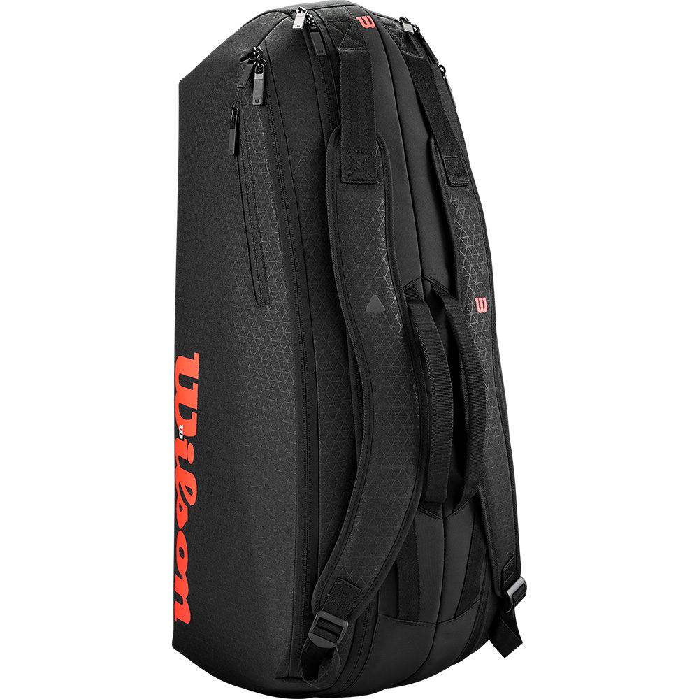 Wilson Clash V3 Super Tour 6 Pack Tennistasche schwarz