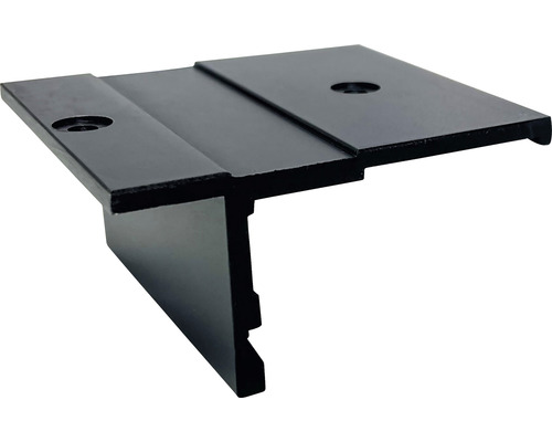 DA-adapter voor versteviging, Vario 64x75 mm, aluminium, zwart