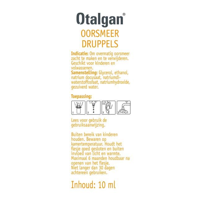 Otalgan Oorsmeer Druppels 10 ML