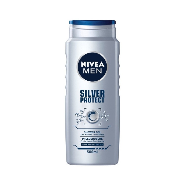 NIVEA MEN Silver Protect Douchegel 500 ml
