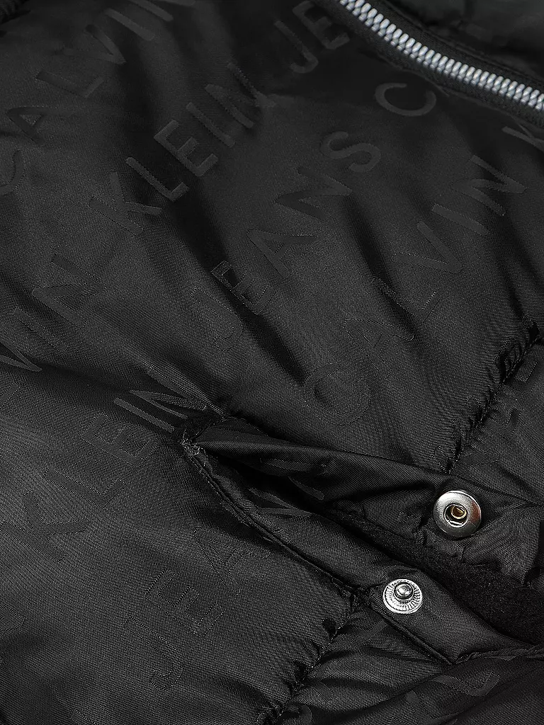 CALVIN KLEIN JEANS Mädchen Jacke schwarz