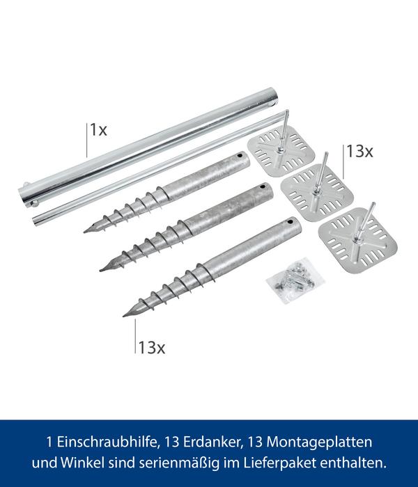 Hörmann Schraubfundament Set Typ 3