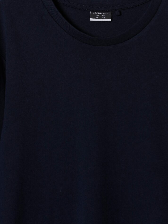 Pacote com 2 camisetas básicas de manga comprida - Bordô escuro