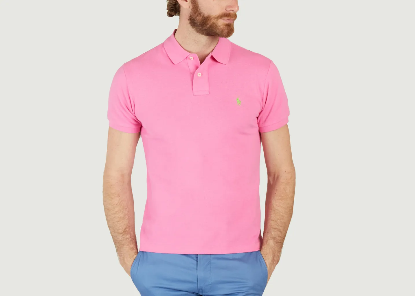Polo cintré en coton piqué Polo Ralph Lauren