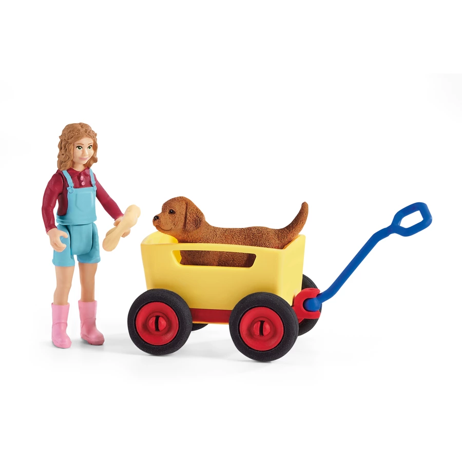 schleich® Farm World - Bollerwagen-Ausflug 42543