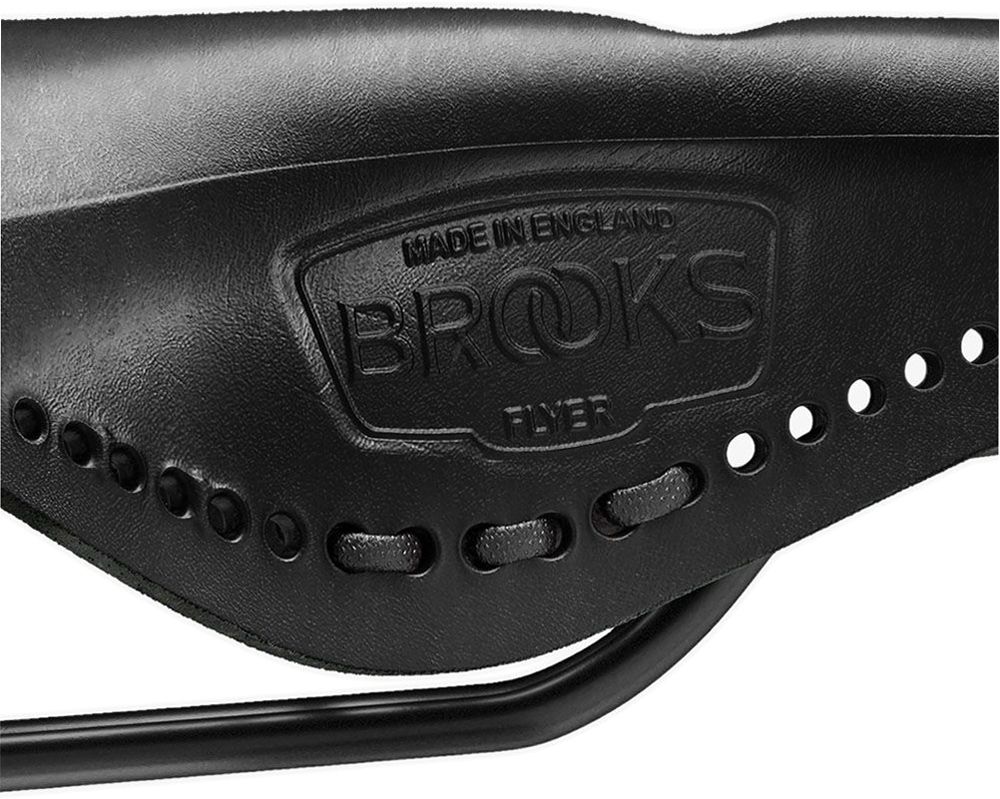 Brooks Flyer Carved Sattel black kaufen | Bike-Discount