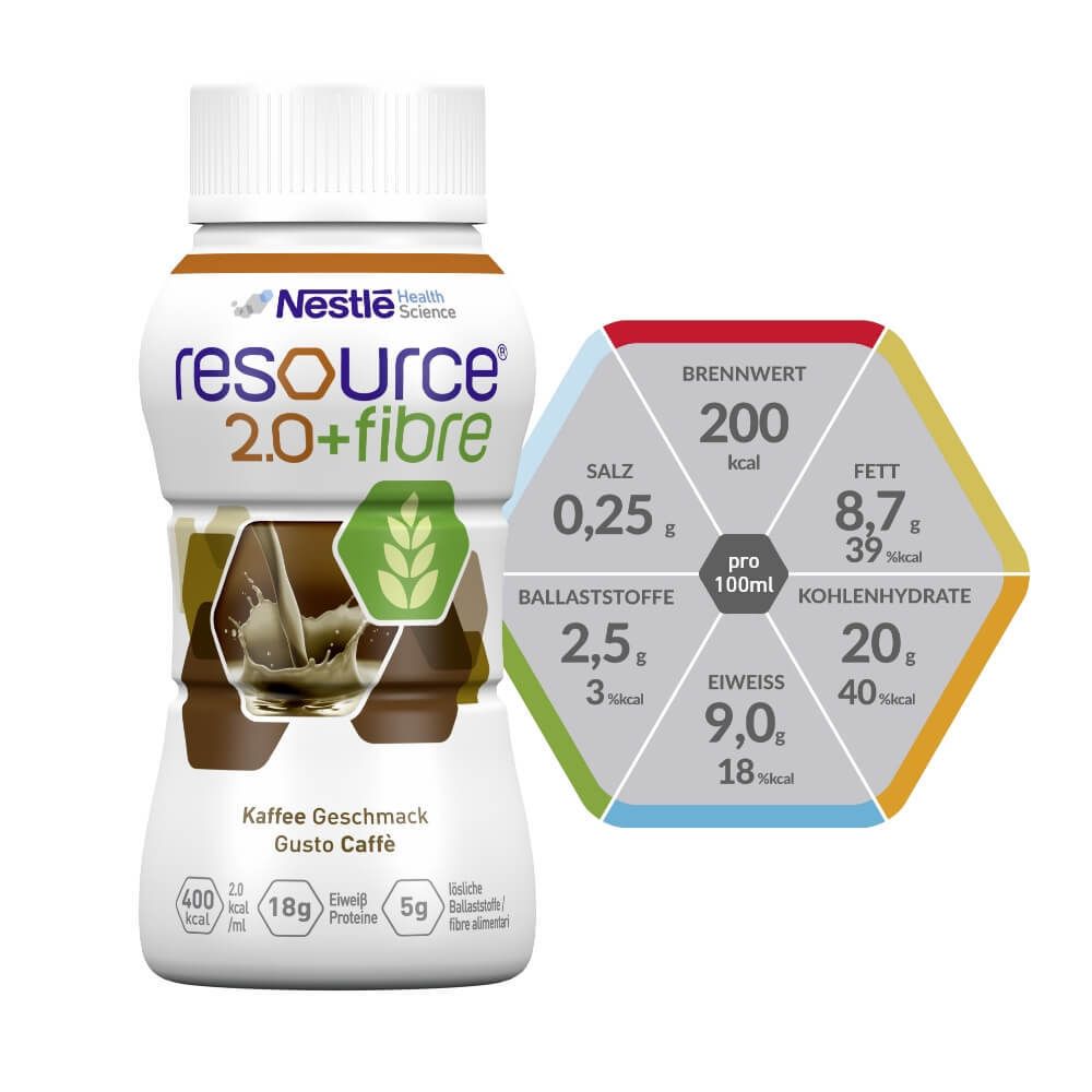 RESOURCE® 2.0 +fibre Kaffee