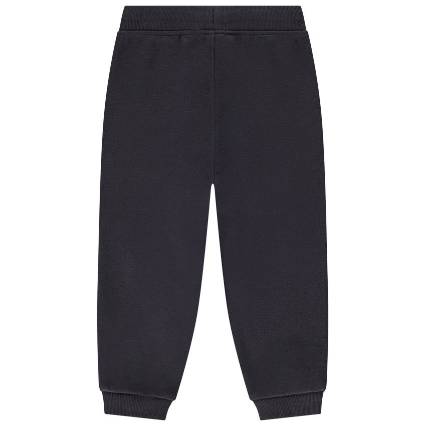 Jogging en molleton uni pour bébé garçon - Gris foncé