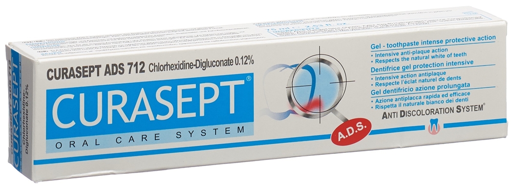 CURASEPT ADS 712 Toothpaste 0.12 % Tb 75 ml