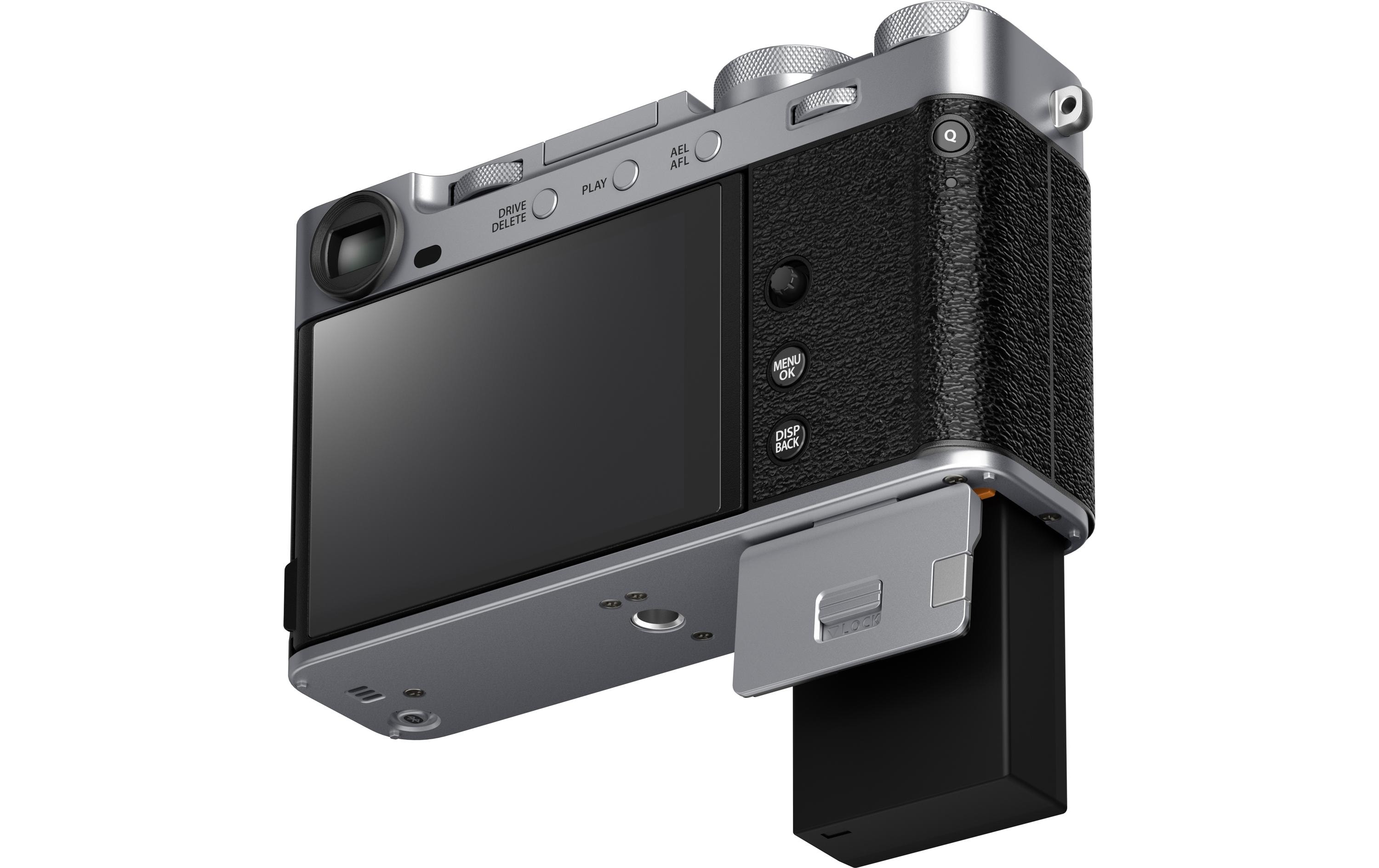 X-E5 Body Silber<br>Spiegellose Digitalkamera mit einem leichten, kompakten Gehäuse
