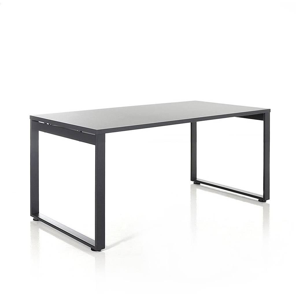 oscar Büro Schreibtisch Oppen Q Kufengestell Höhe 74 cm Breite 120 cm