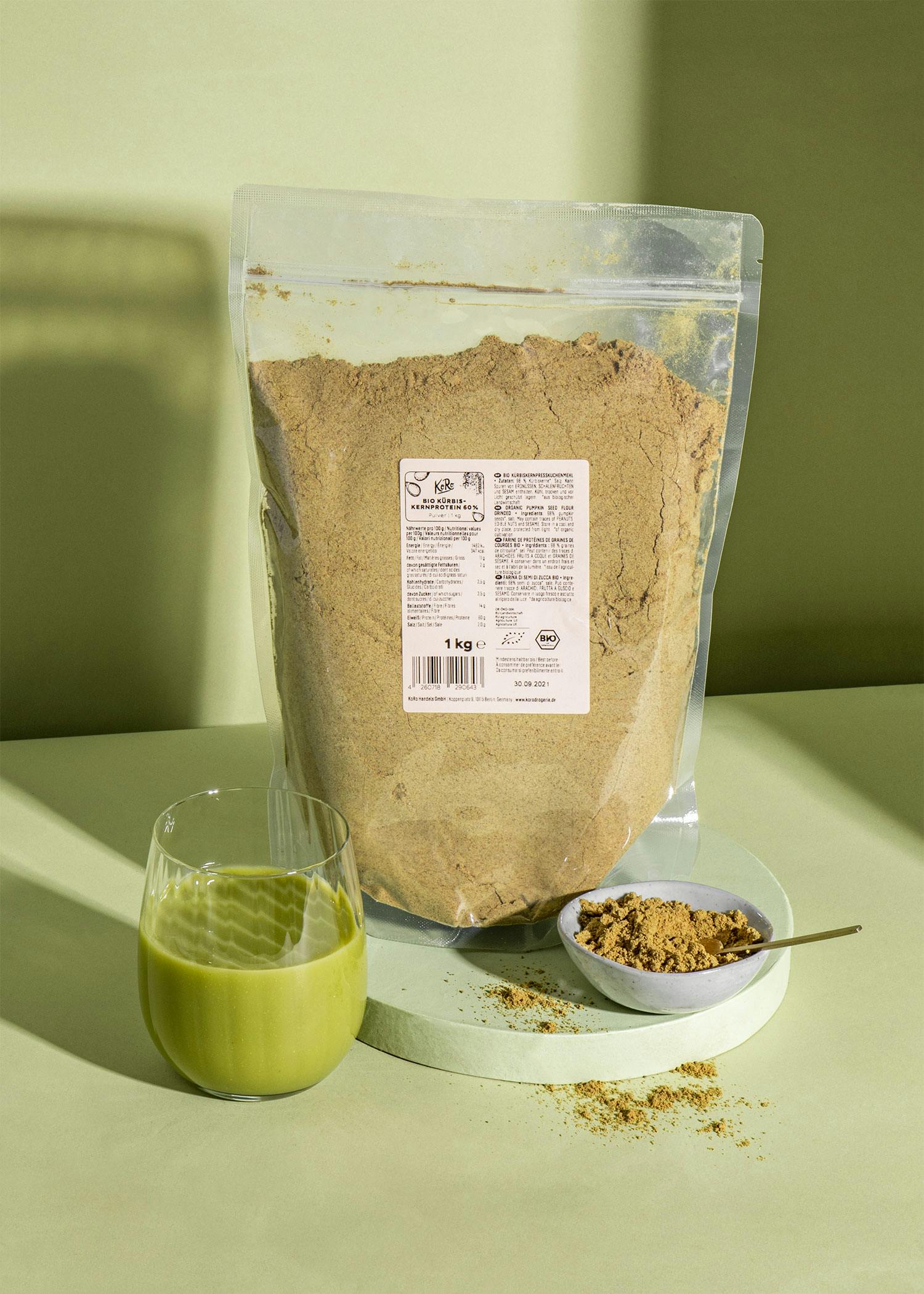 Bio Kürbiskernprotein 60 % 1 kg