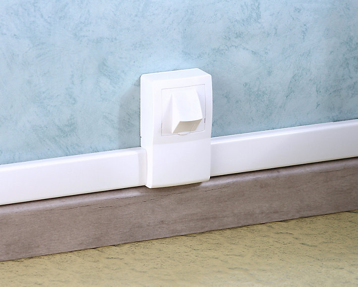 Prise RJ45 complète saillie Schneider Electric Alréa blanc