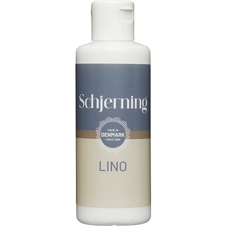 Schjerning trykfarve linoleum - hvid
