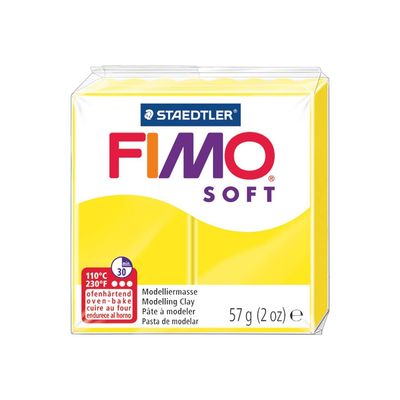 Pâte Fimo Soft - Citron - 57G