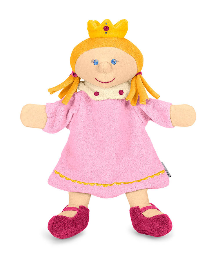 Handpuppe PRINZESSIN in bunt