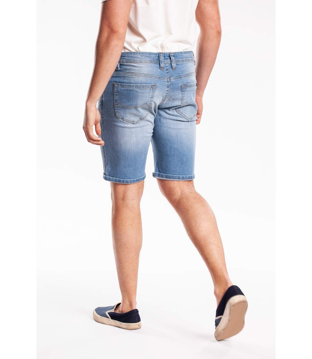 Bermuda 5 poches stretch Fibreflex® VALDER DENIM