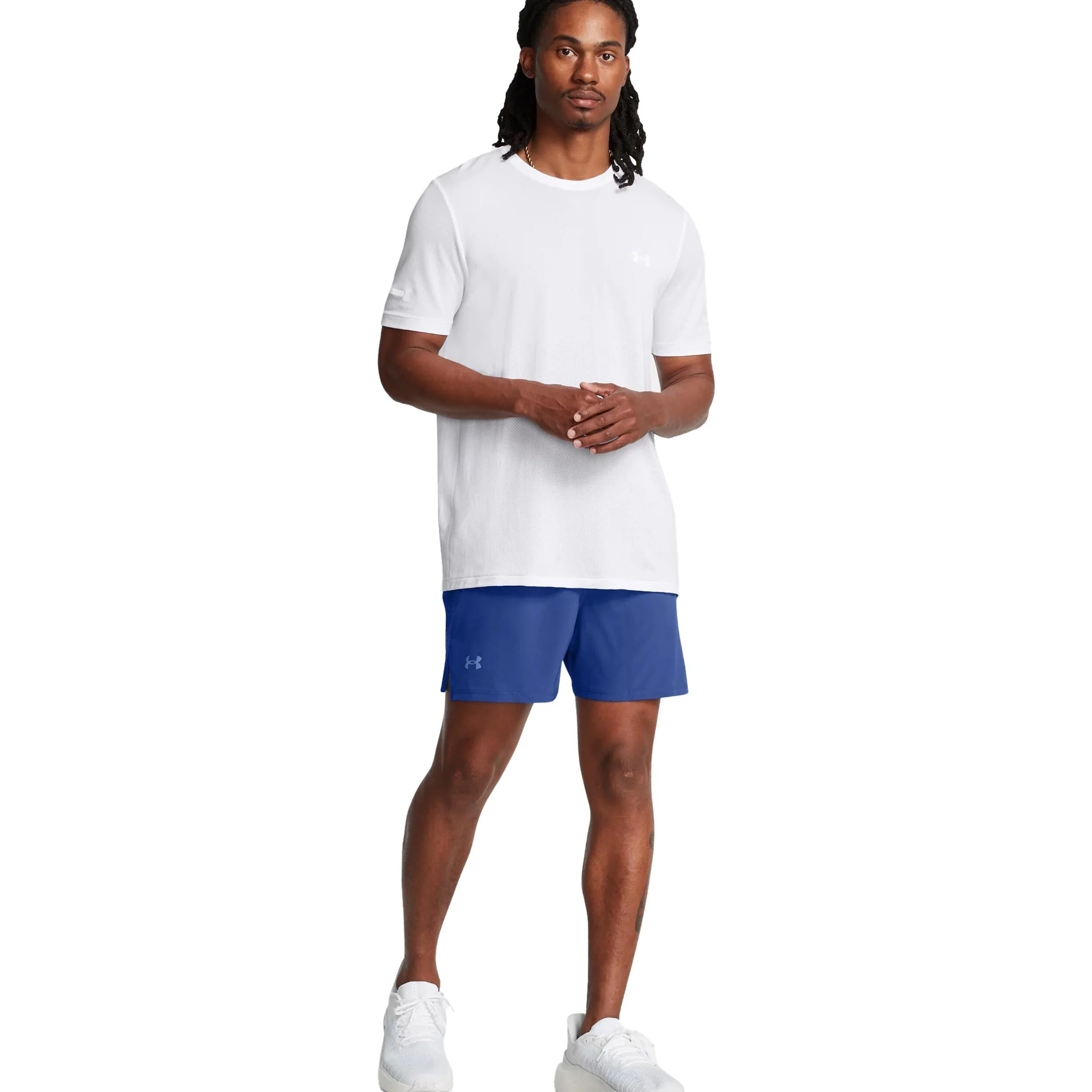 Under Armour Launch Pro 5in Shorts Hommes - Bleu